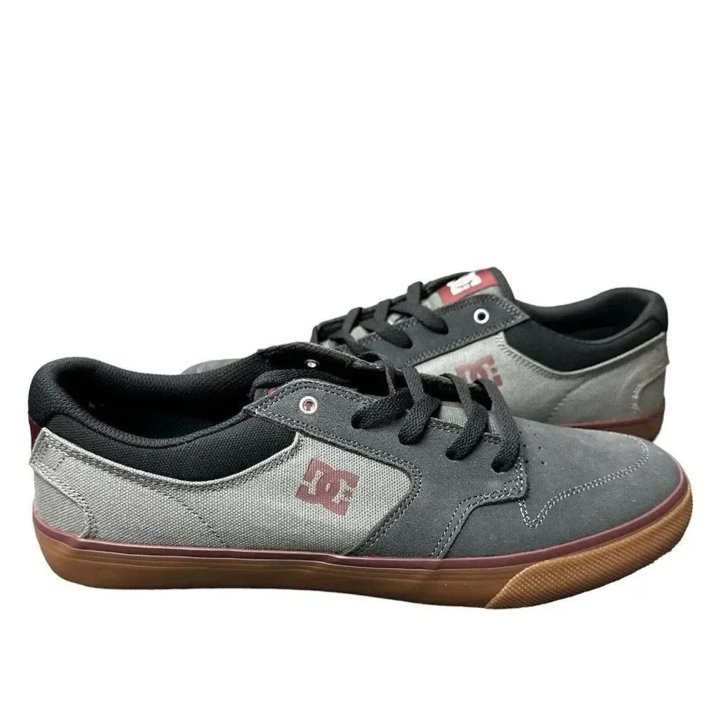 DC Gray and Black Sneakers